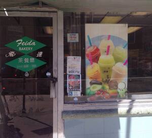 Feida bakery chinatown menu